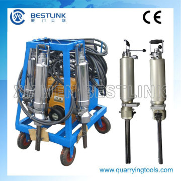 Single Cylinder with Electric Pump Pack Hydraulic Splitter